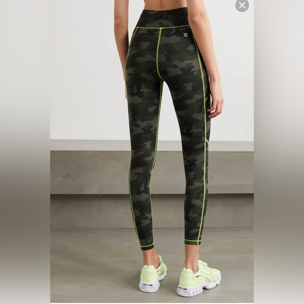 ALL ACCESS NYC Bandier Camo Leggings Size Large